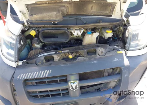 2017 Ram Promaster 2500 High Roof 159 Wb из США, поврежденный, VIN 3C6TRVDG8HE515149